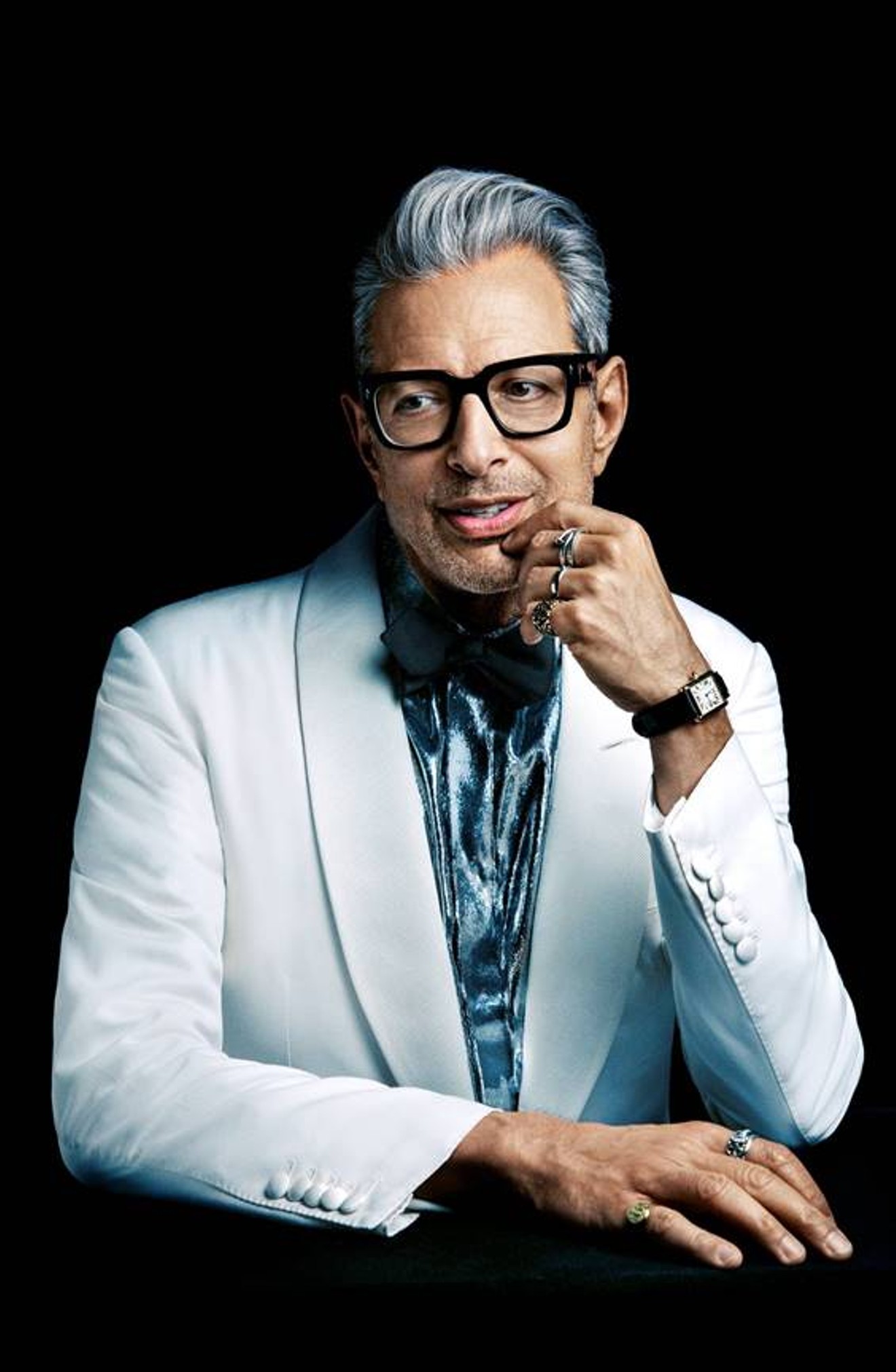 Pop culture icon Jeff Goldblum shared some of his jolly wisdom ahead of his Dallas show.