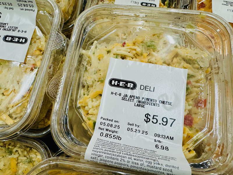 Image: H-E-B's jalapeno pimento cheese is a Lone Star treasure.