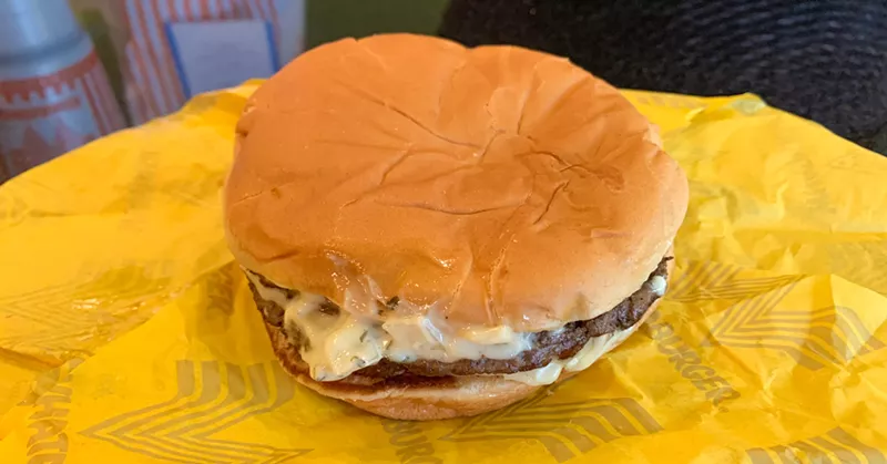 Image: The pico de gallo burger from Whataburger
