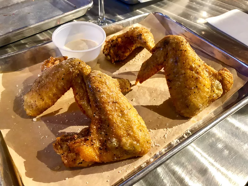 Image: Some of the best wings around are at this West End pizza spot.