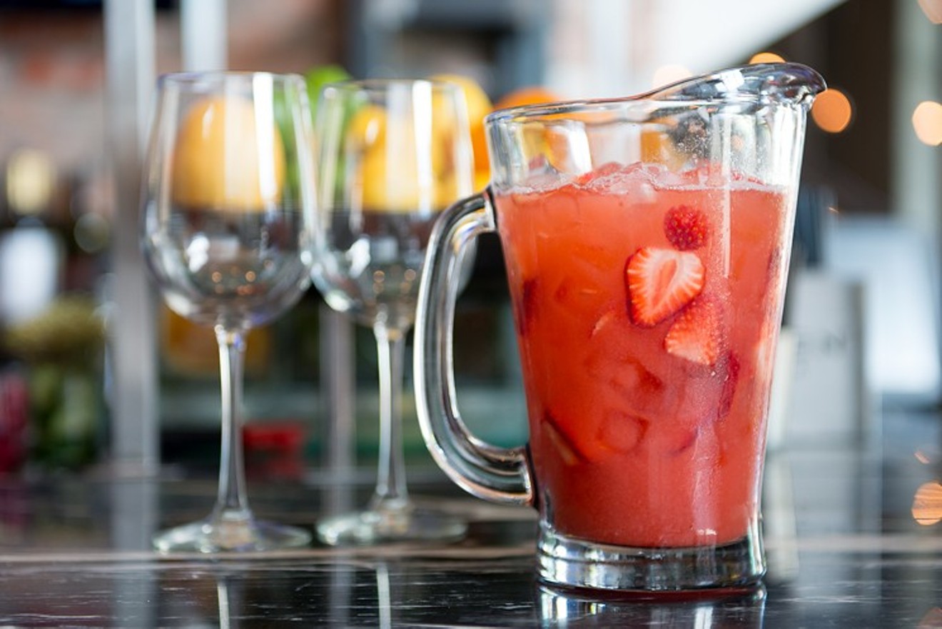 Stirr's Rosé Rita sounds gimmicky is made with tequila, rosé, elderflower liqueur, lemon juice and strawberries.