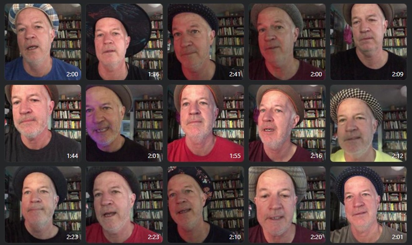 Comedian Dave Little has written a new song and worn a new hat every day since the start of the outbreak and shares each one with his Facebook followers.