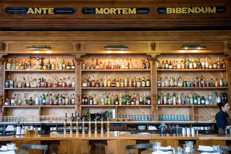 Image: The bar at Billy Can Can