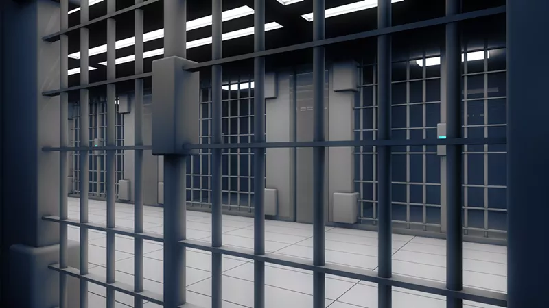 Image: jail cell