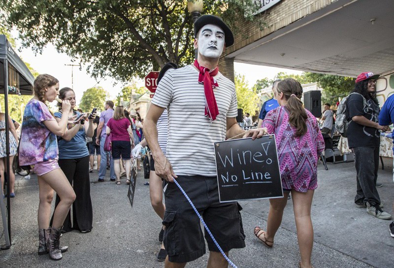 Bastille Day takes over Bishop Arts again this weekend with ample food, wine and more mimes than you can shake le stick at.