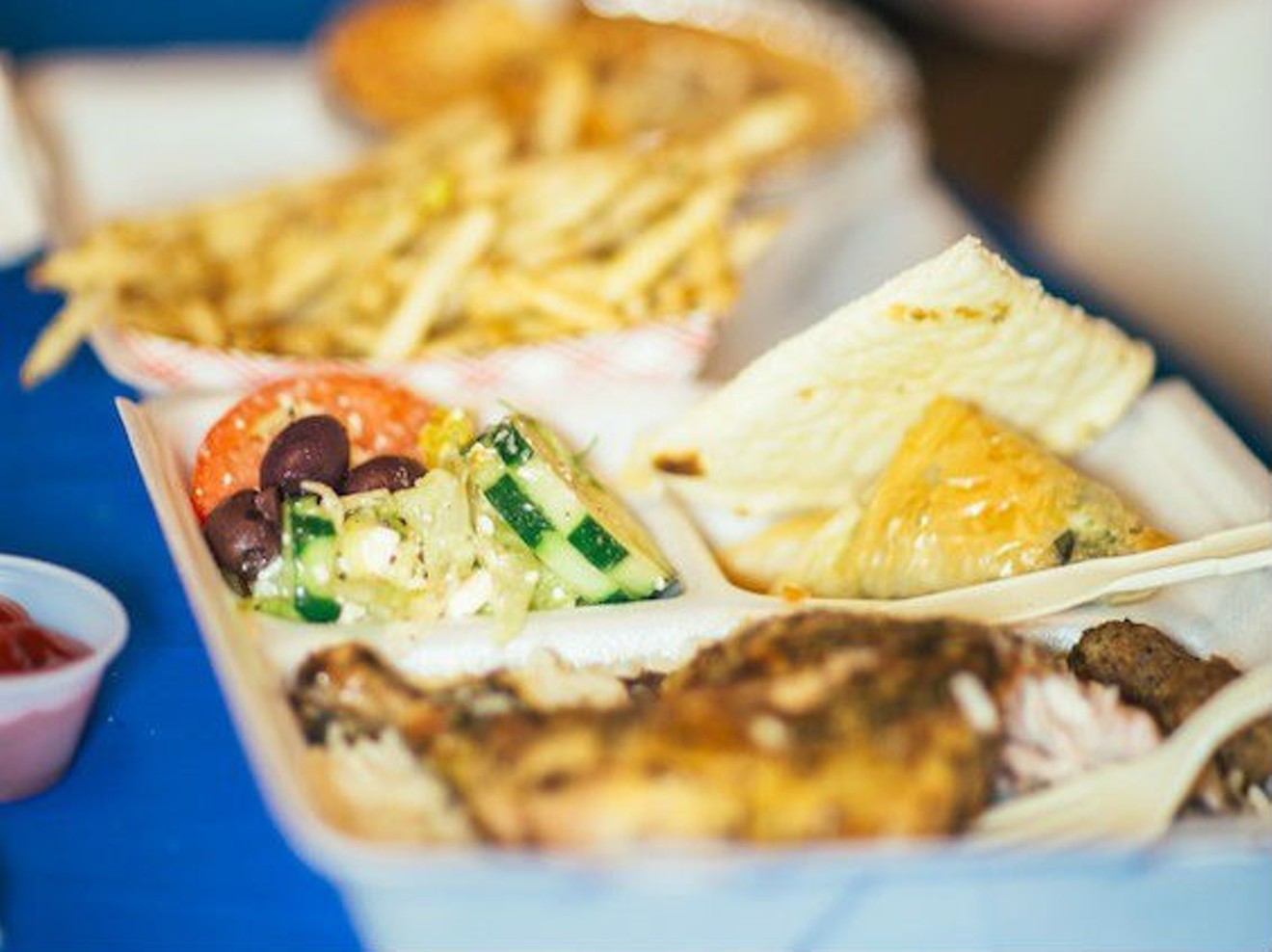 A few of the offerings from the 2014 Greek Food Festival of Dallas.