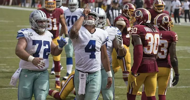 Image: Let's pray with Dak that he stays healthy.