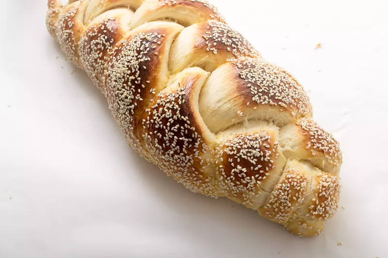 Image: Challah bread.