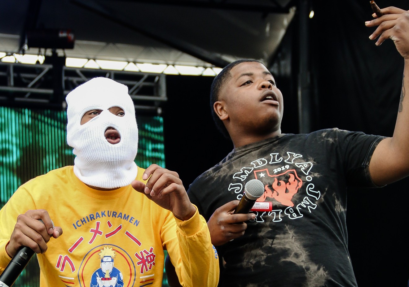 Which artists will make this year’s lineup at JMBLYA? They might as well all be wearing masks, ’cause we have no clue.