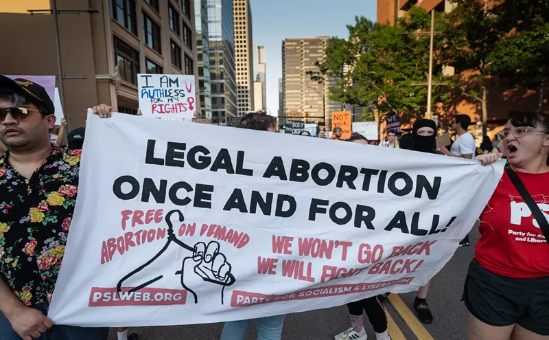 Image: While Republicans Downplay Abortion, Democrats Lean In on the Issue