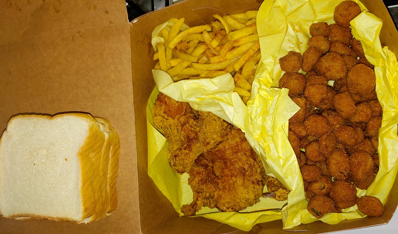 The family pack from Chicken House in Old East Dallas.
