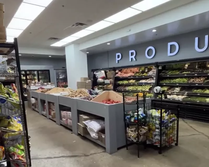Image: The grocery store that little india is inside.
