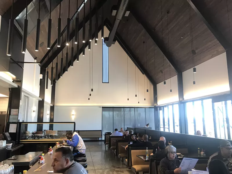 Image: When you walk into Mockingbird Diner from here on out, there will be a cafeteria-style line at the left of this image.