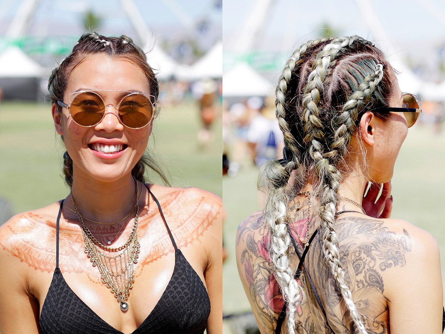 Festival Hair: Coachella Hair Ideas + Easy Hairstyles For Festivals - Luxy®  Hair