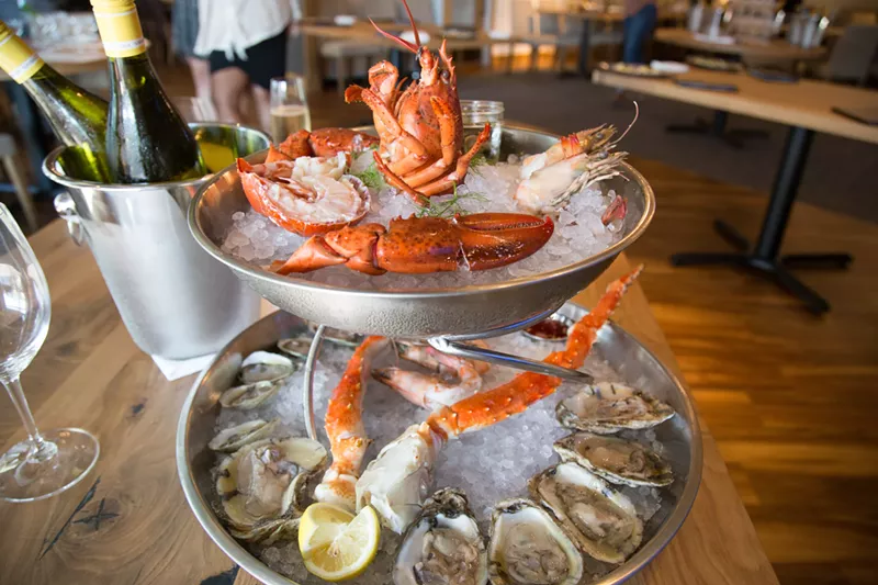 Image: Where is my seafood tower?