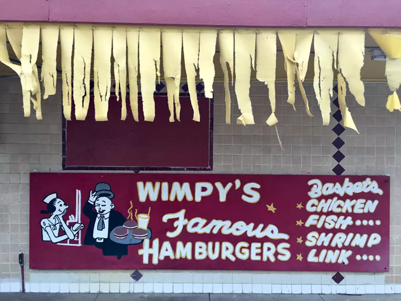 Image: Eating in your car at Wimpy's, West Dallas' decades-old cheap burger joint, is a pure thing.