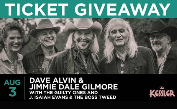 Win 2 tickets to Dave Alvin and Jimmie Dale Gilmore!
