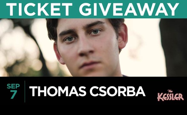 Win 2 tickets to Thomas Csorba