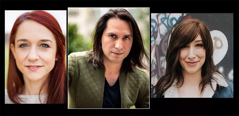 Image: Left to right: Barrett Nash, Adrian Godinez and Diana Gonzalez Yager