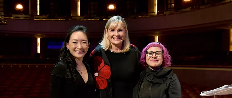 Image: "Boss lady" might be a tired term, but it truly applies to the Dallas Symphony Orchestra's president Kim Noltemy (middle).