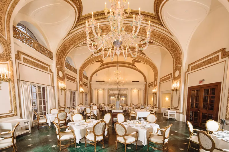 Image: The French Room recently reopened after closing for several months to complete a massive facelift of both the space and the menu.