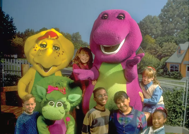 Image: How much of a Barbie treatment will Barney get?