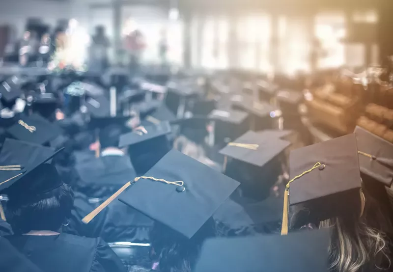 Image: Colleges and universities across North Texas began online classes last month.