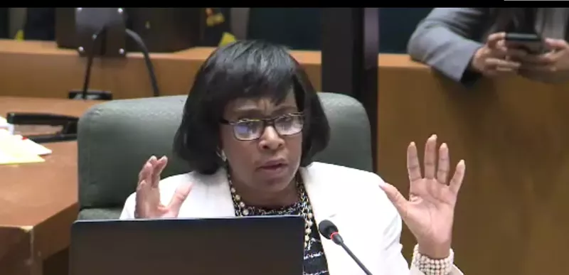 Image: When she was on the council before, Carolyn Arnold opposed a new deck park over I-35. In her bid to win back the seat, she is scoring major financial support from backers of the deck park.