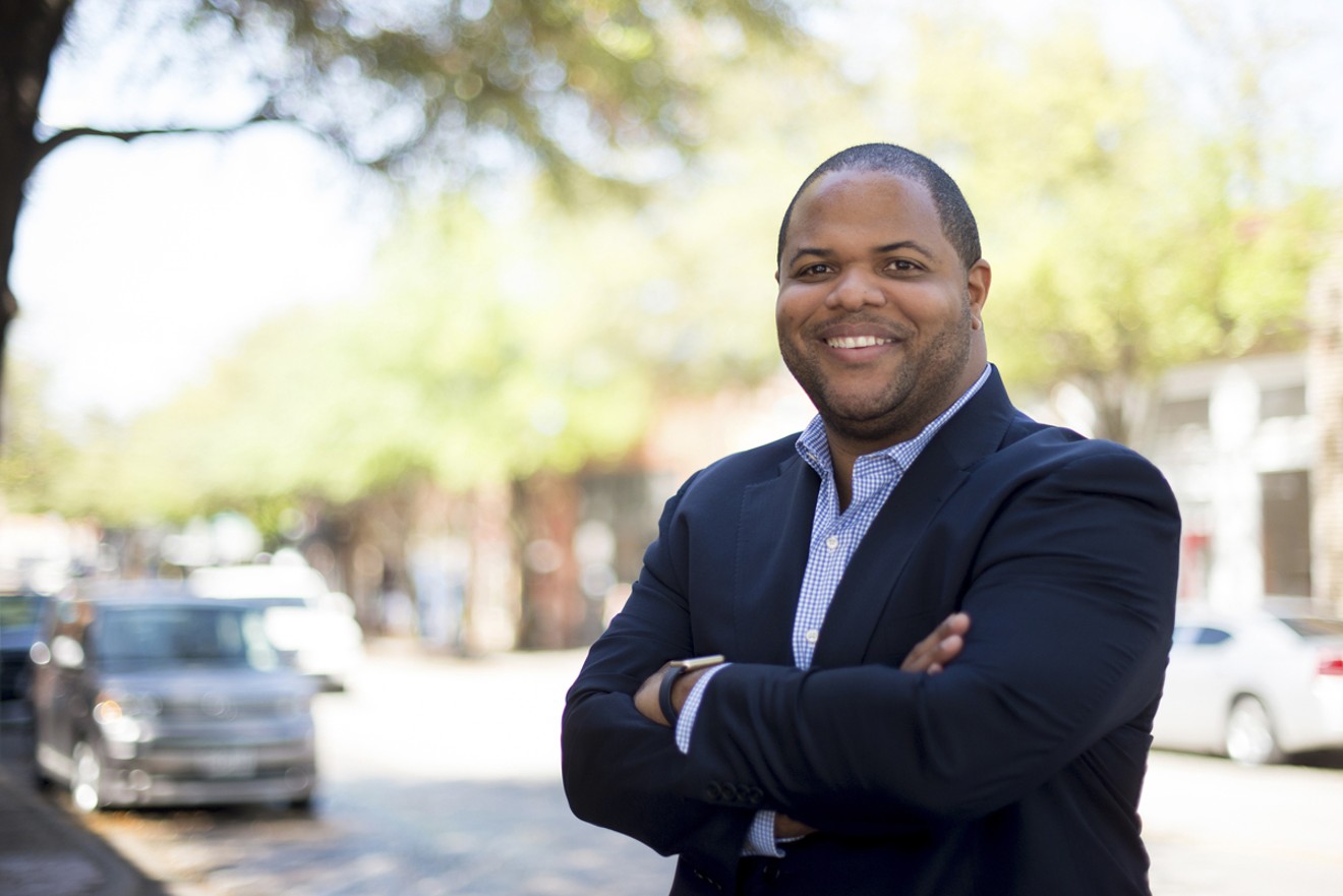 Dallas state Rep. Eric Johnson, the newest of Dallas' mayoral candidates
