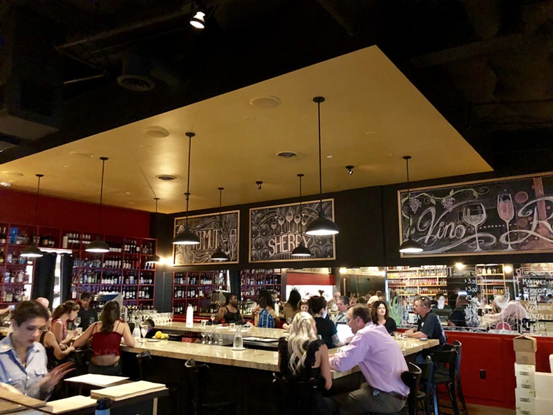 The interior at Tapas Castile in Trinity Groves.