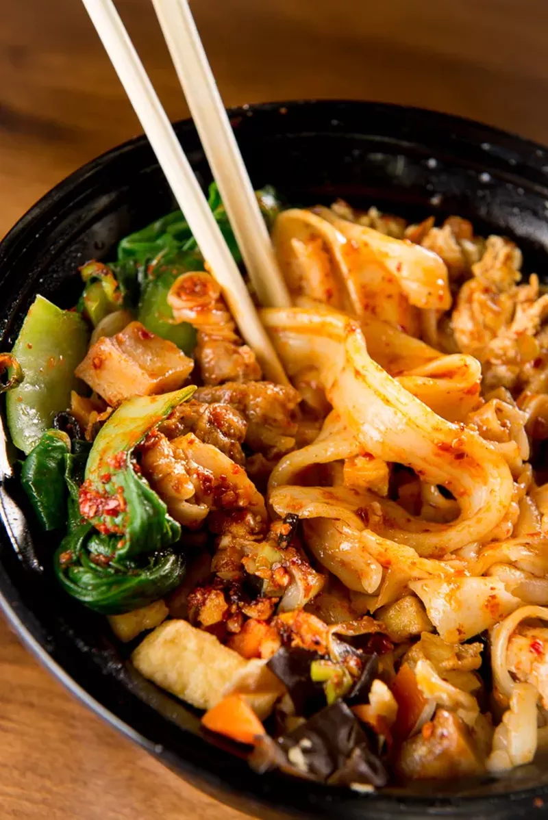 Image: Cumin lamb noodles