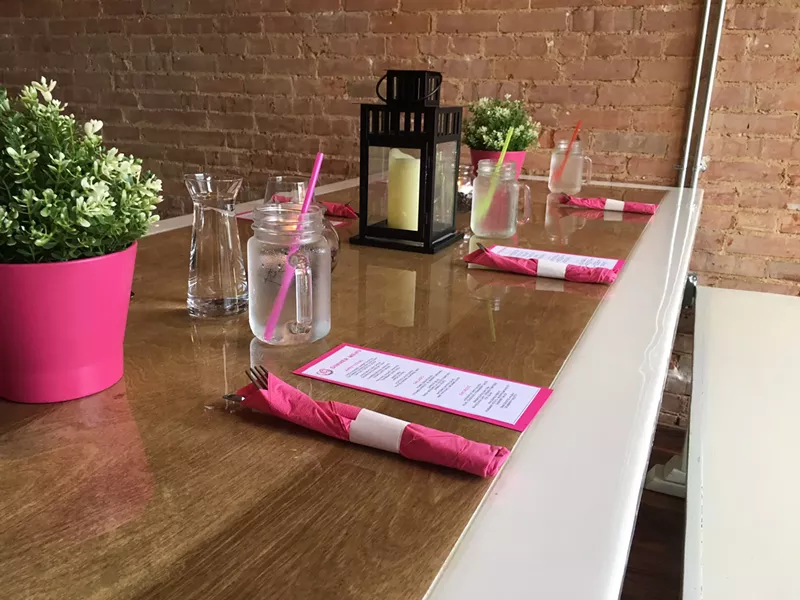 Image: While breakfast and lunch remain counter service, dinner at XO is a full-service experience.