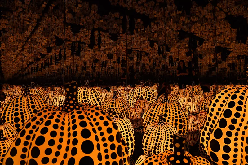 Image: Yayoi Kusama's "All the Eternal Love I Have for the Pumpkins" is an immersive experience you won't want to miss.
