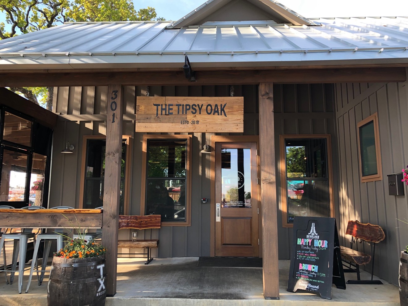 The Tipsy Oak opened last year in Arlington with live music, a solid craft beer selection and gorgeous outdoor space.
