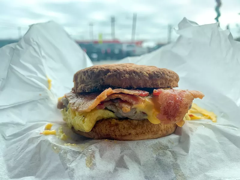 Image: Build your own sandwich at Goodfriend, it all can start on a wonderfully made biscuit.