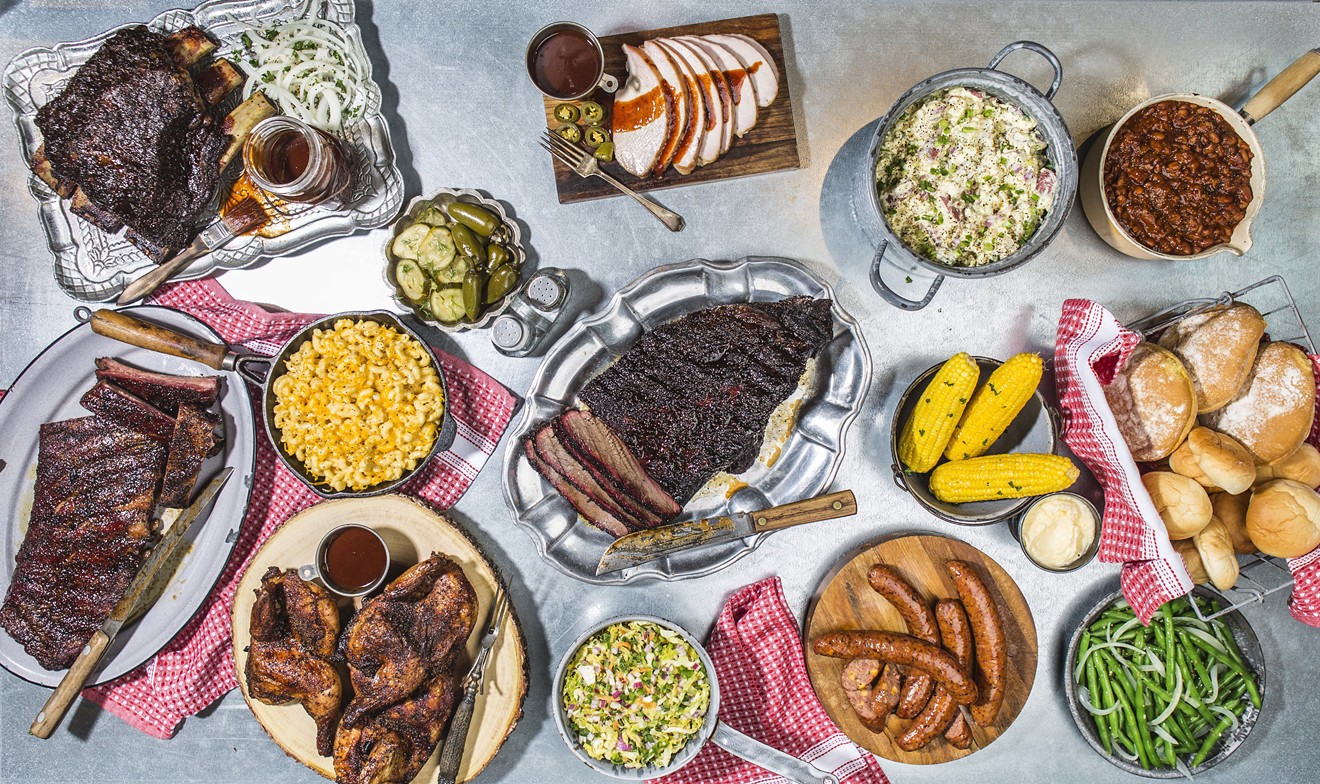 Ten50 BBQ has an a la carte menu and a pitmaster's special package.