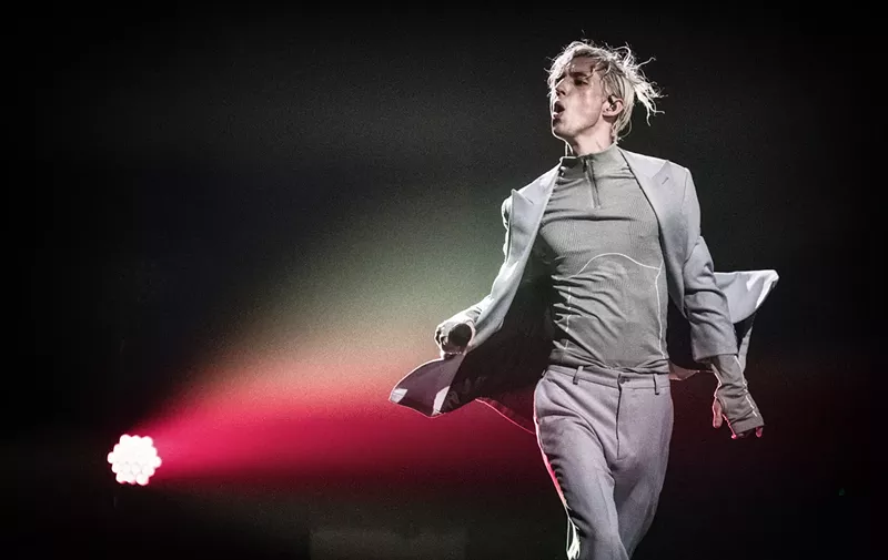 Image: Troye Sivan performed Friday night in Irving.